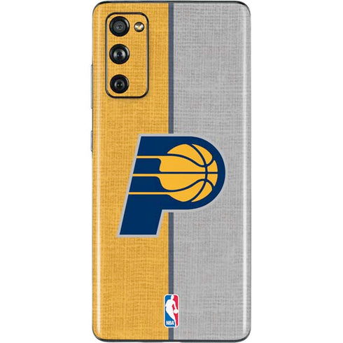 NBA Indiana Pacers Canvas Galaxy S20 Fan Edition Skin