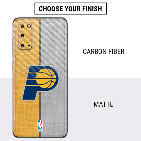 NBA Indiana Pacers Canvas Galaxy S20 Skin