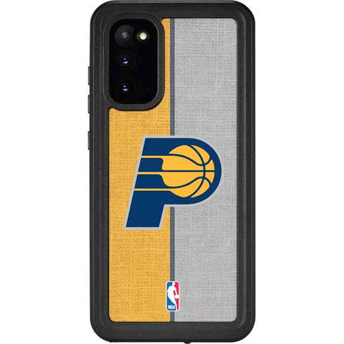 NBA Indiana Pacers Canvas Galaxy S20 Waterproof Case