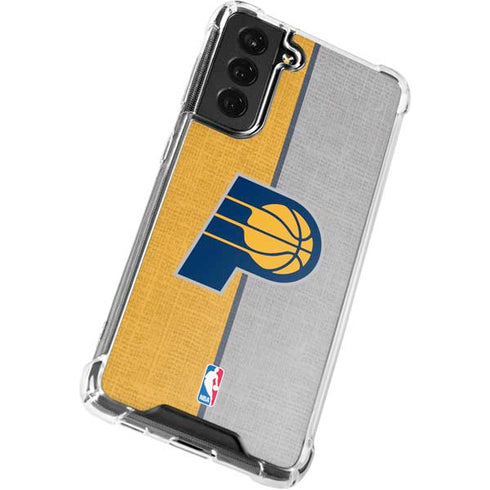 NBA Indiana Pacers Canvas Galaxy S21 FE Clear Case