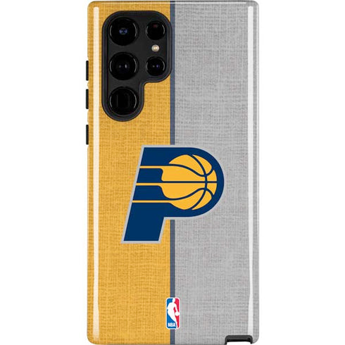 NBA Indiana Pacers Canvas Galaxy S22 Ultra Pro Case