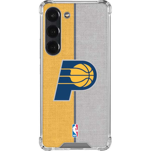 NBA Indiana Pacers Canvas Galaxy S23 Clear Case