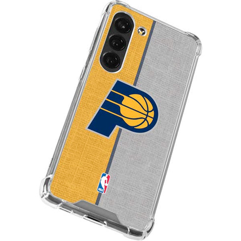 NBA Indiana Pacers Canvas Galaxy S23 Clear Case