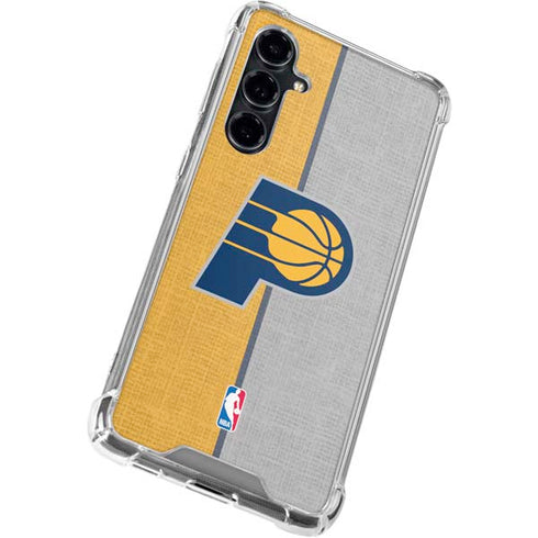 NBA Indiana Pacers Canvas Galaxy S23 FE Clear Case