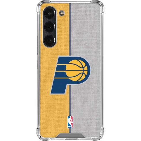NBA Indiana Pacers Canvas Galaxy S23 Plus Clear Case