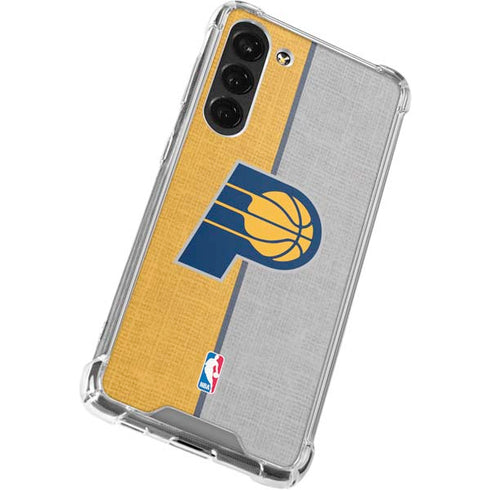 NBA Indiana Pacers Canvas Galaxy S23 Plus Clear Case