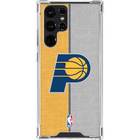 NBA Indiana Pacers Canvas Galaxy S24 Ultra Clear Case