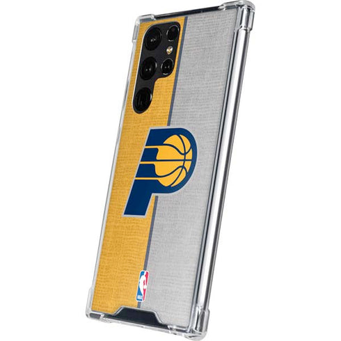 NBA Indiana Pacers Canvas Galaxy S24 Ultra Clear Case