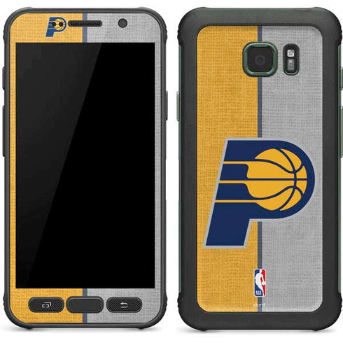NBA Indiana Pacers Canvas Galaxy S7 Active Skin