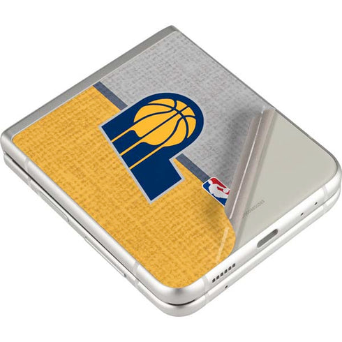 NBA Indiana Pacers Canvas Galaxy Z Flip3 5G Skin