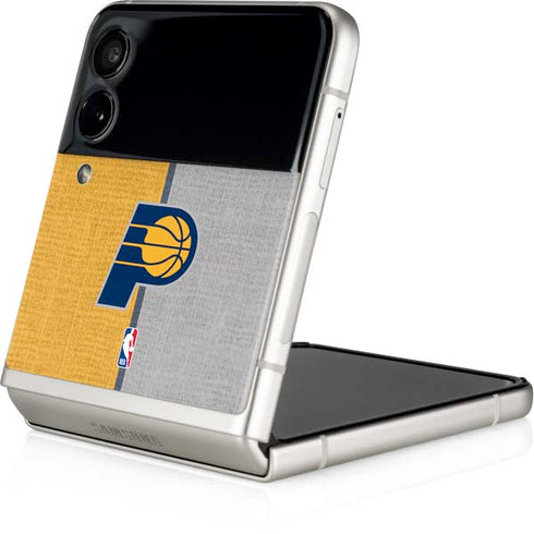 NBA Indiana Pacers Canvas Galaxy Z Flip3 5G Skin