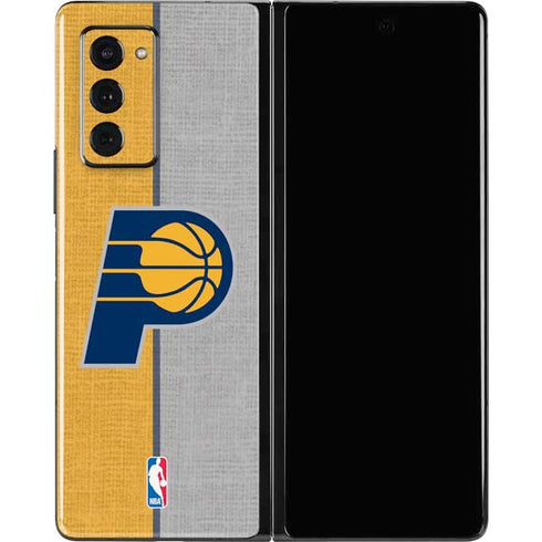 NBA Indiana Pacers Canvas Galaxy Z Fold2 5G Skin