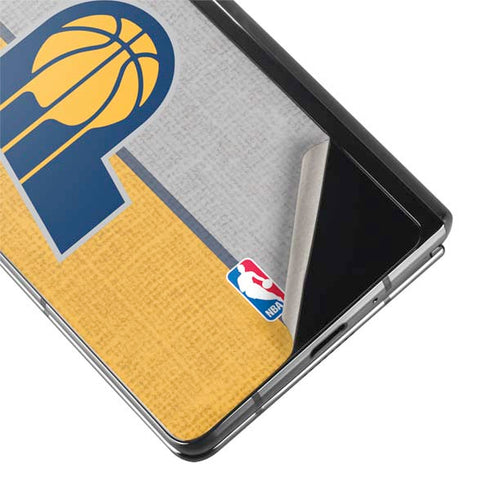 NBA Indiana Pacers Canvas Galaxy Z Fold2 5G Skin