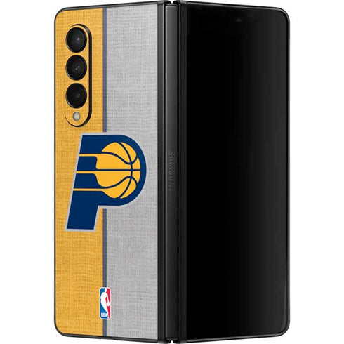 NBA Indiana Pacers Canvas Galaxy Z Fold3 5G Skin