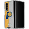 NBA Indiana Pacers Canvas Galaxy Z Fold4 5G Clear Case