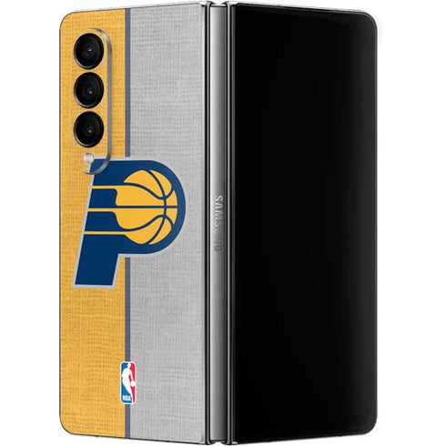 NBA Indiana Pacers Canvas Galaxy Z Fold4 5G Skin