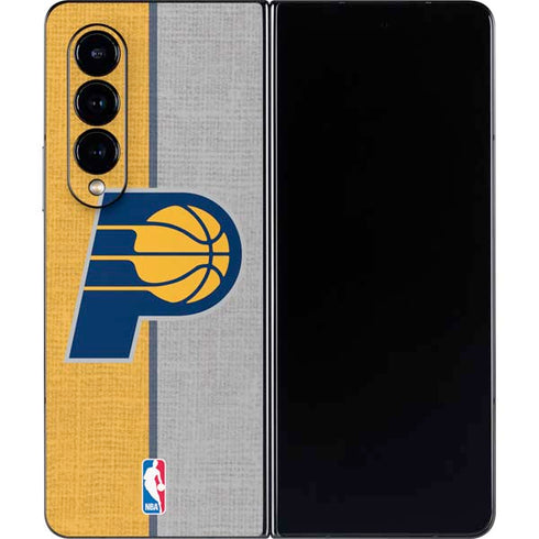 NBA Indiana Pacers Canvas Galaxy Z Fold4 5G Skin