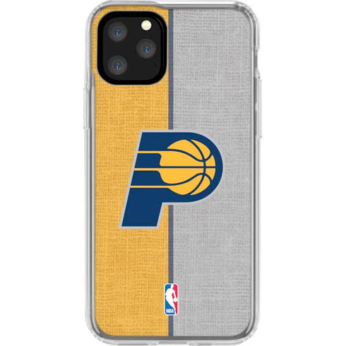 NBA Indiana Pacers Canvas iPhone 11 Pro Clear Case