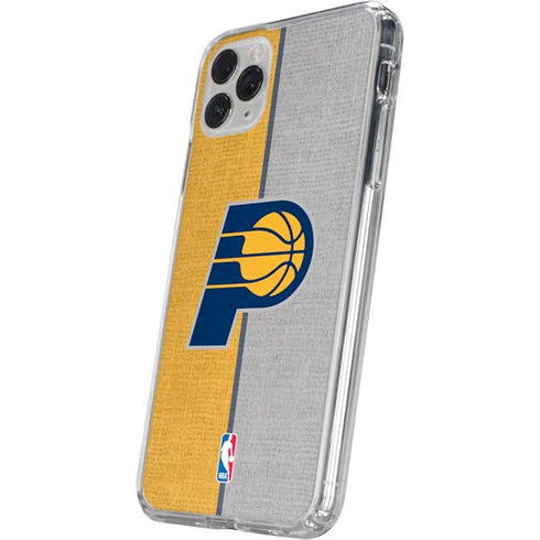 NBA Indiana Pacers Canvas iPhone 11 Pro Clear Case