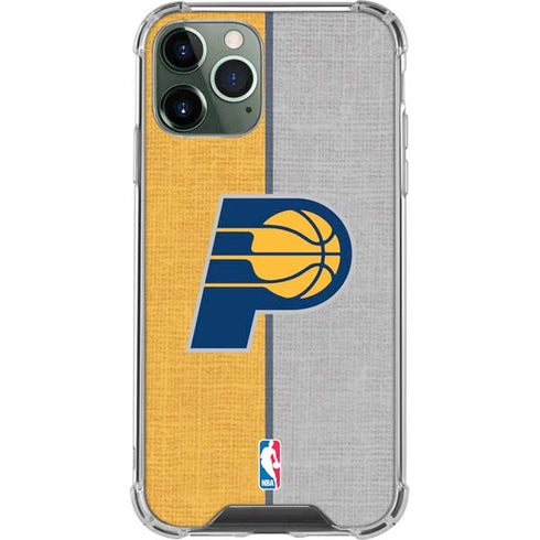 NBA Indiana Pacers Canvas iPhone 11 Pro Max Clear Case