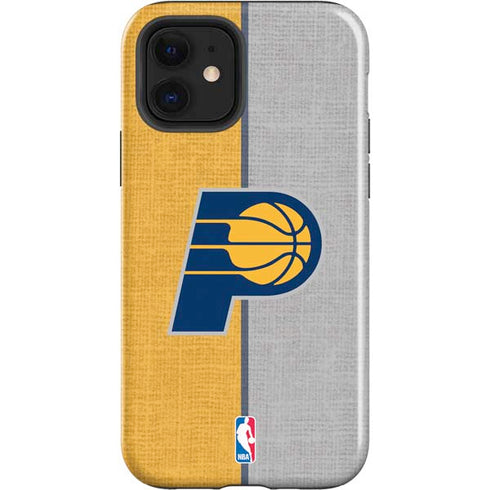 NBA Indiana Pacers Canvas iPhone 12 Impact Case