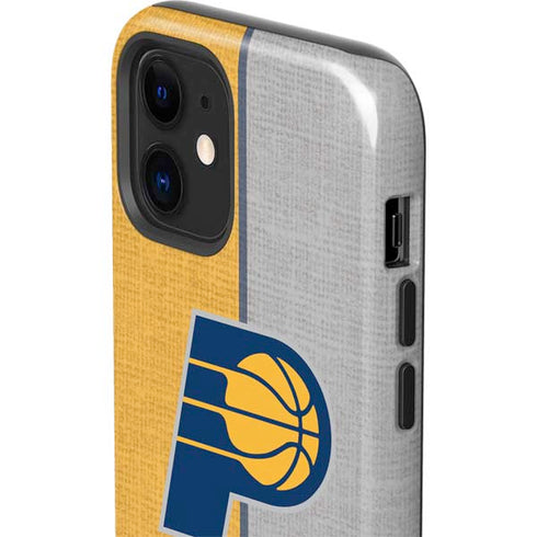 NBA Indiana Pacers Canvas iPhone 12 Impact Case