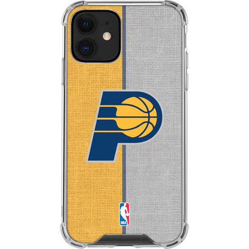 NBA Indiana Pacers Canvas iPhone 12 Mini Clear Case