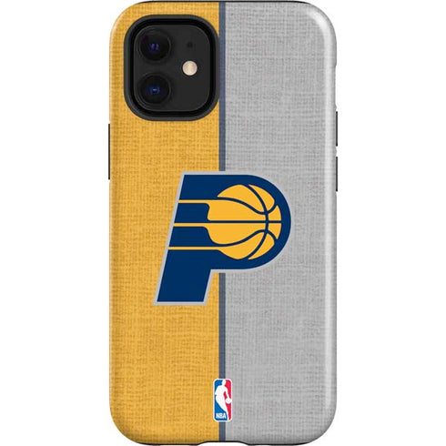 NBA Indiana Pacers Canvas iPhone 12 Mini Impact Case