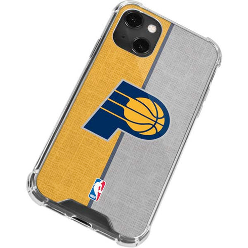 NBA Indiana Pacers Canvas iPhone 13 Mini Clear Case