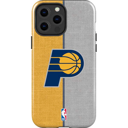 NBA Indiana Pacers Canvas iPhone 13 Pro Max Impact Case