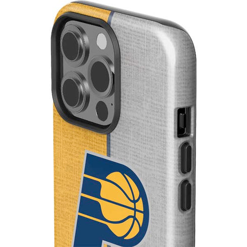 NBA Indiana Pacers Canvas iPhone 15 Pro Impact Case