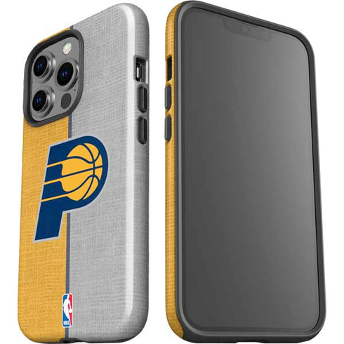 NBA Indiana Pacers Canvas iPhone 15 Pro Impact Case