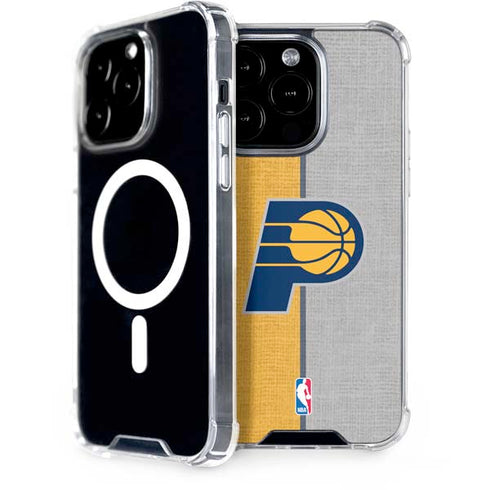 NBA Indiana Pacers Canvas iPhone 15 Pro MagSafe Case