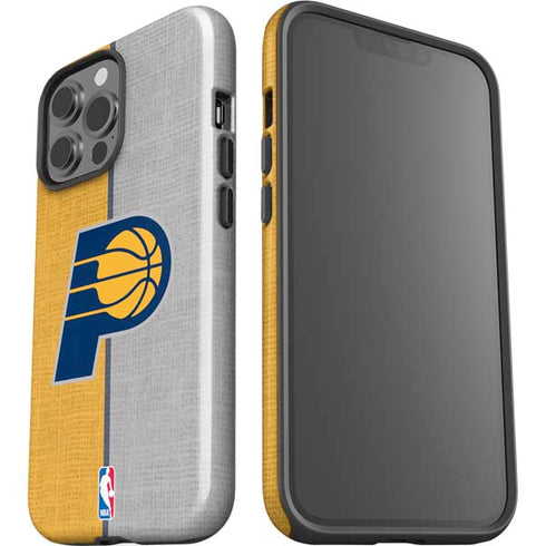 NBA Indiana Pacers Canvas iPhone 15 Pro Max Impact Case