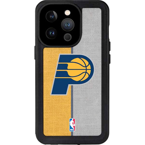 NBA Indiana Pacers Canvas iPhone 14 Pro Waterproof Case