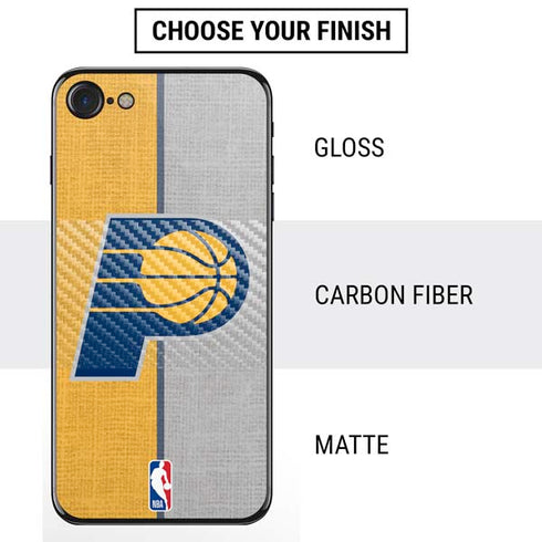 NBA Indiana Pacers Canvas iPhone SE (2nd & 3rd Gen) Skin