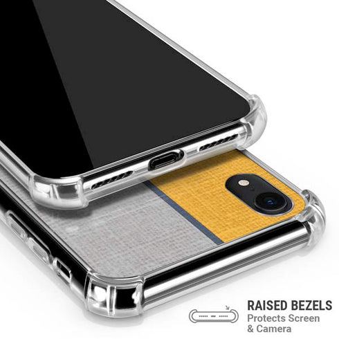 NBA Indiana Pacers Canvas iPhone XR Clear Case
