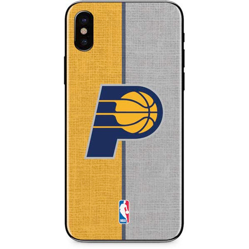 NBA Indiana Pacers Canvas iPhone XS Skin