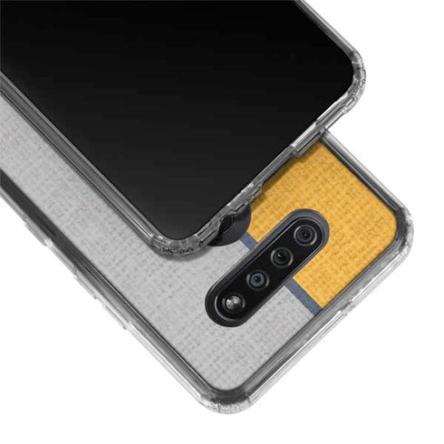 NBA Indiana Pacers Canvas LG K51/Q51 Clear Case