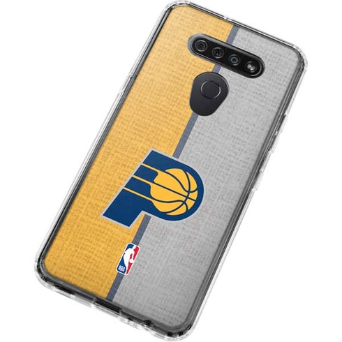 NBA Indiana Pacers Canvas LG K51/Q51 Clear Case