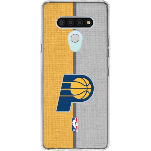 NBA Indiana Pacers Canvas LG Stylo 6 Clear Case