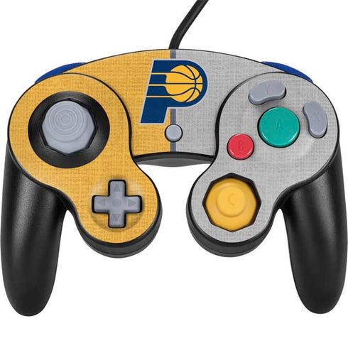 NBA Indiana Pacers Canvas Nintendo GameCube Controller Skin