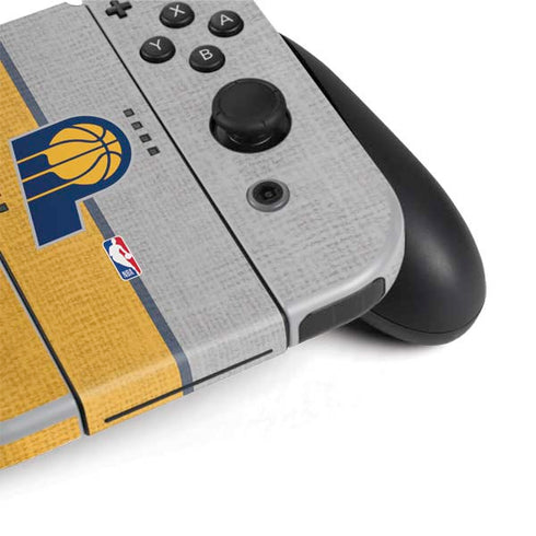 NBA Indiana Pacers Canvas Nintendo Switch OLED (2021) Skin