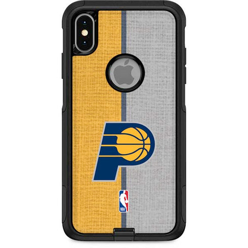 NBA Indiana Pacers Canvas Otterbox Commuter iPhone Skin