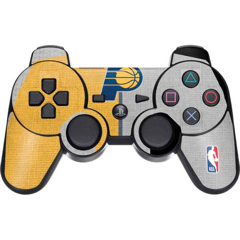 NBA Indiana Pacers Canvas PS3 Dual Shock wireless controller Skin