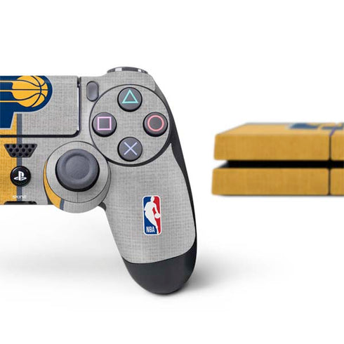 NBA Indiana Pacers Canvas PS4 Console and Controller Bundle Skin