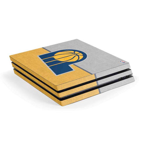 NBA Indiana Pacers Canvas PS4 Pro Console Skin