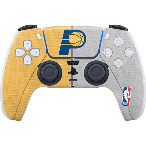 NBA Indiana Pacers Canvas PS5 Controller Skin