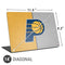 NBA Indiana Pacers Canvas Universal Laptop 14in (11.4 x 8.2in) Skin