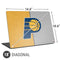 NBA Indiana Pacers Canvas Universal Laptop 18in (14.6 x 10.6in) Skin
